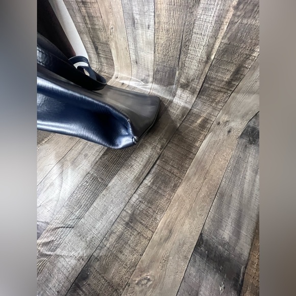 Delvaux Vintage Blue navy leather handbag 1829 - Picture 8 of 15